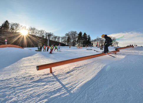 Skiareál Aldrov - snowpark