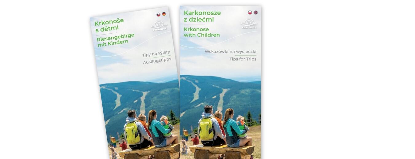 Brožura Krkonoše s dětmi