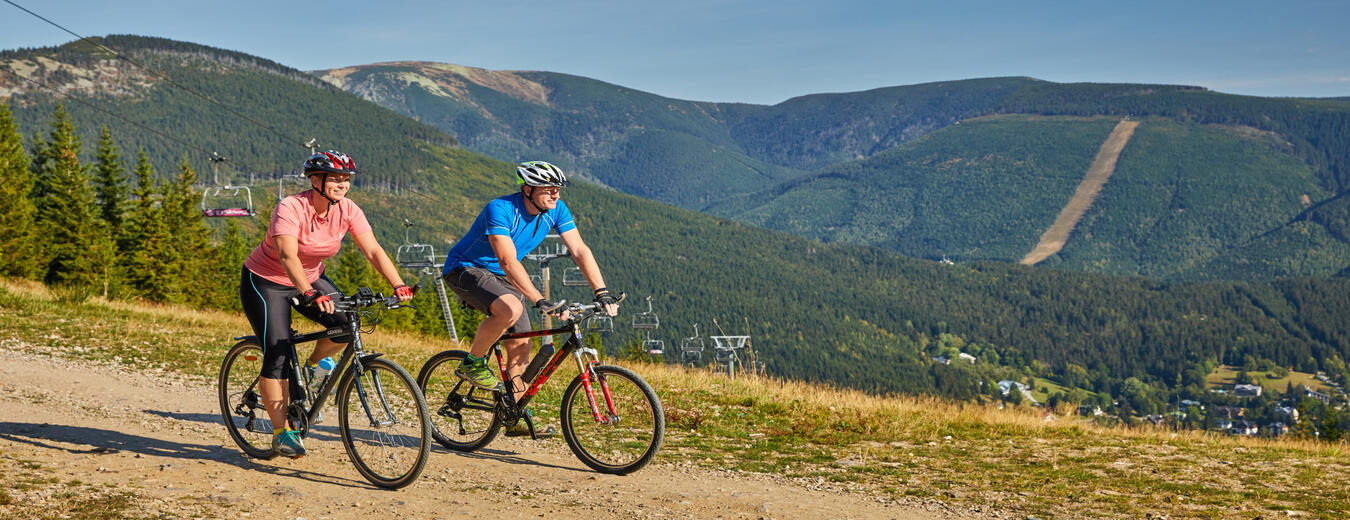 Cyklistika v Krkonoších