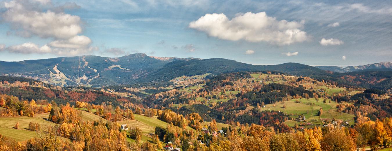 Výhled od Márinkova kříže