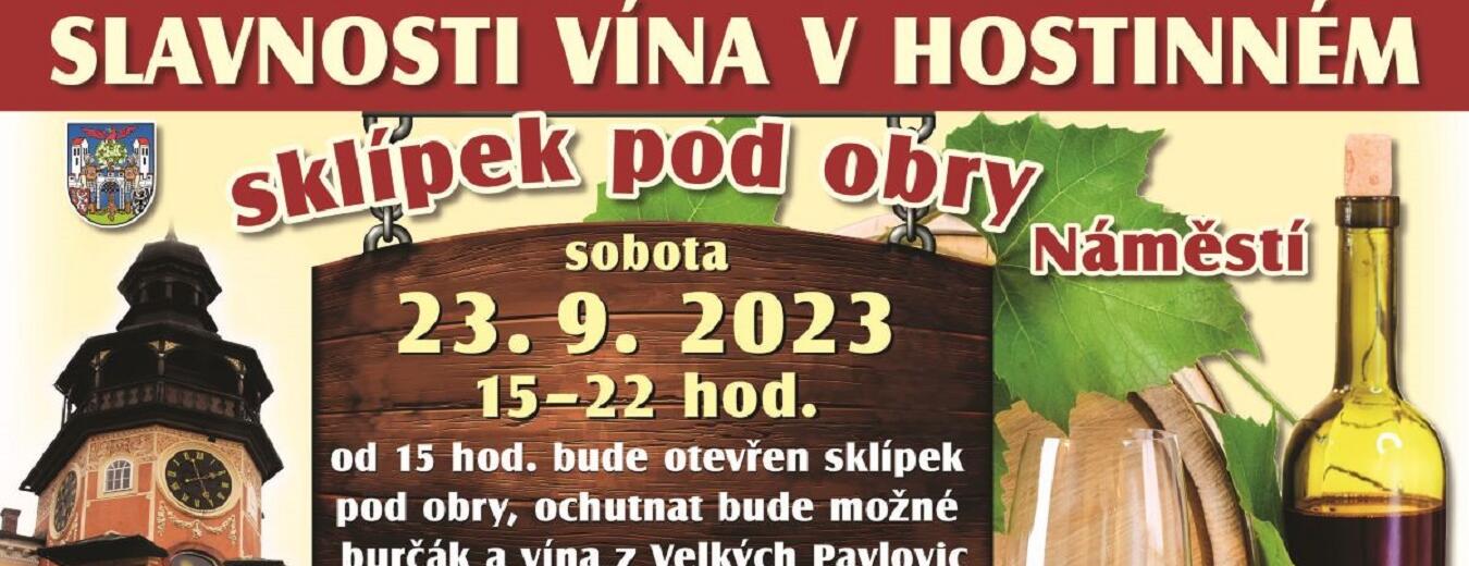 Slavnosti vína ve sklípku pod obry