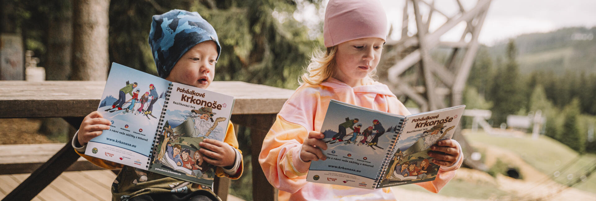 Razítkovací hra Pohádkové Krkonoše