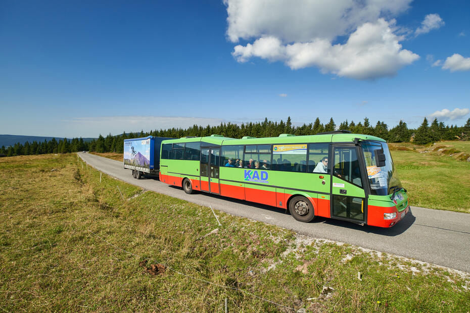 Krkonoše-Fahrradbusse