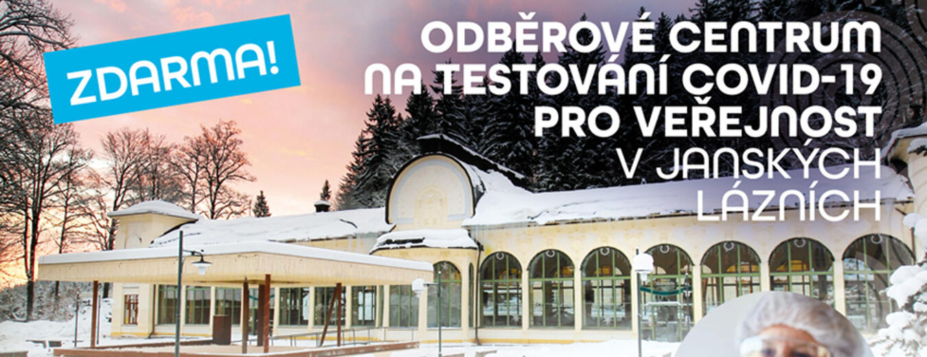 Nové odběrové centrum na testování COVID-19 pro veřejnost