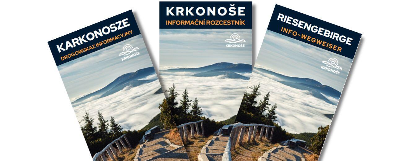 Karkonosze - drogowskaz informacyjny