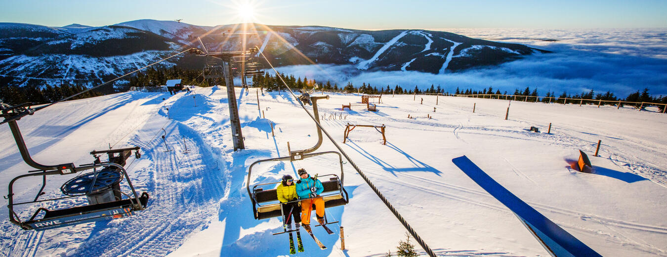 Skigebiet Špindlerův Mlýn