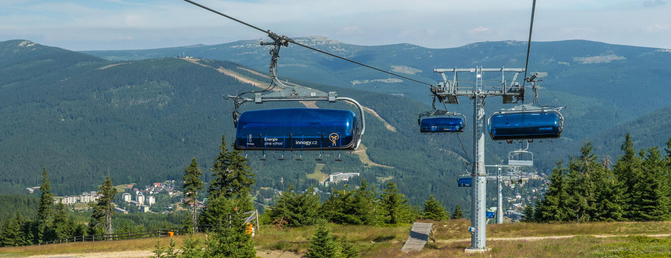 Seilbahn nach Pláň – Planur 