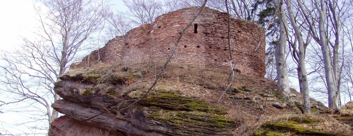 Zřícenina hradu Břecštejn