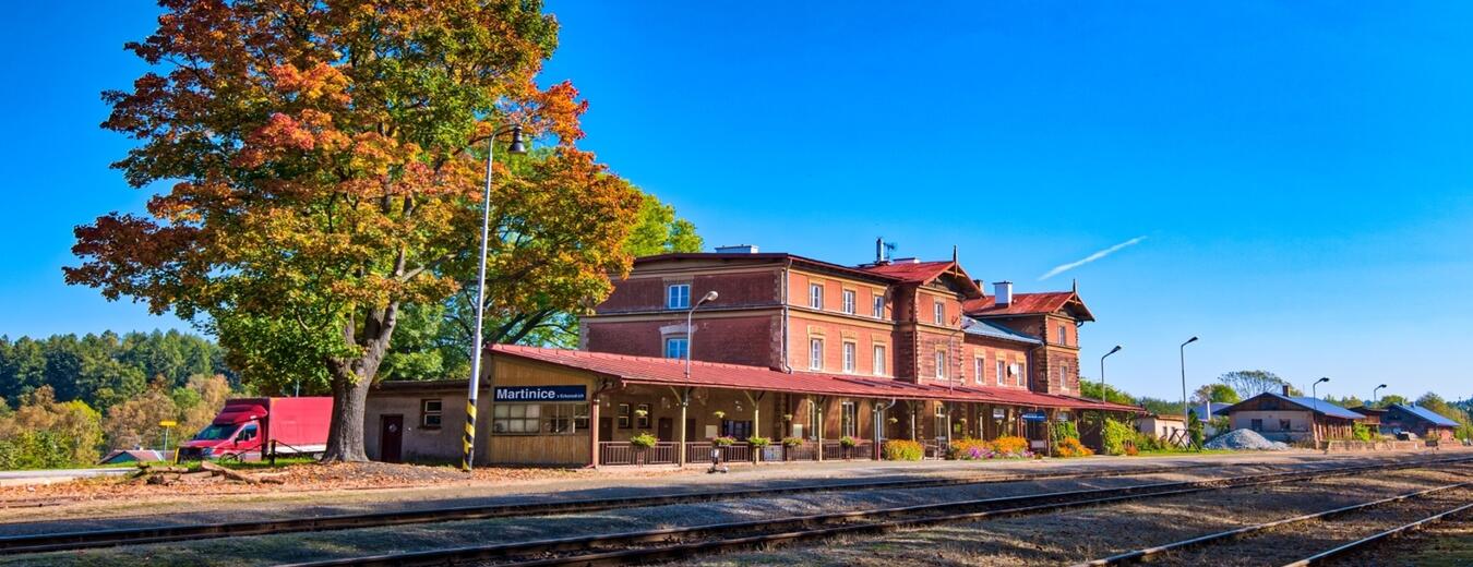 Bahnhof Martinice