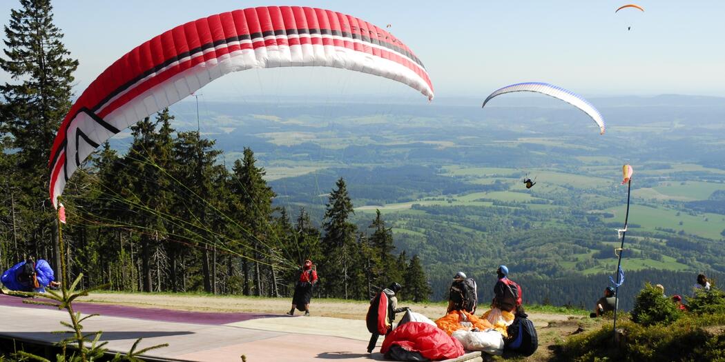 Paragliding school Dolní Kalná
