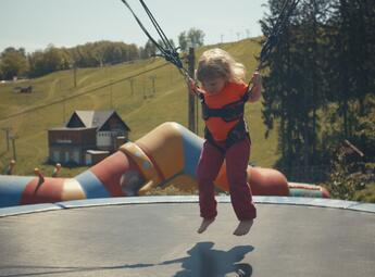 Bungee trampolína, Baldův svět Mladé Buky