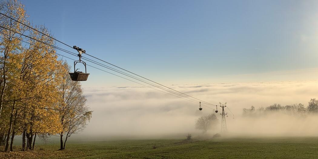 Nákladní lanovka Černý Důl - Kunčice