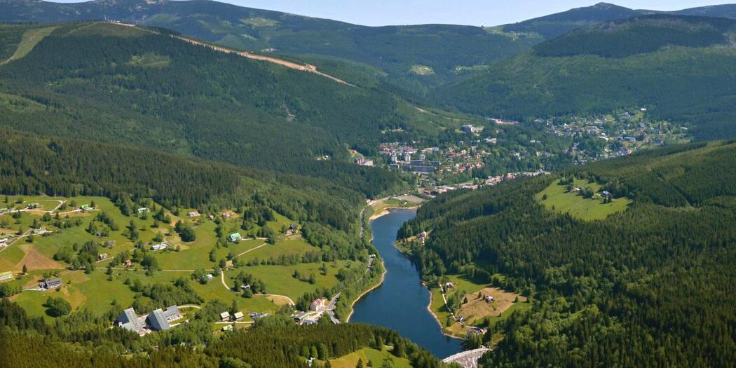 Sjezd z Plání do Strážného