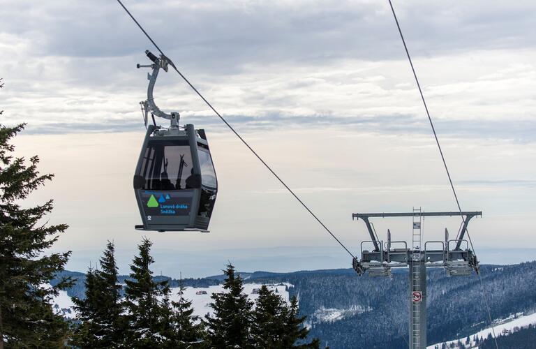 Jarní odstávka lanové dráhy na Sněžku