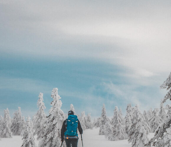 Skitourer im Riesengebirge