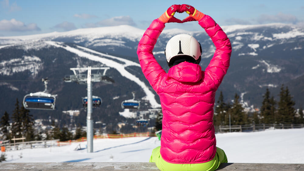 Skifahren im Riesengebirge ist ein Favorit