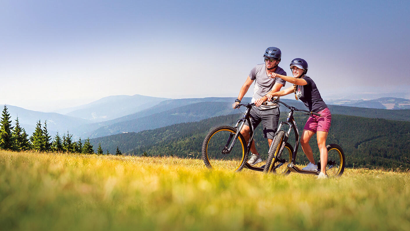 Roller im Špindlerův Mlýn