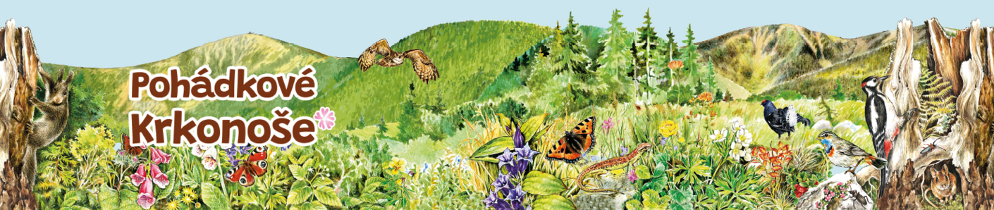 Razítkovací hra Pohádkové Krkonoše
