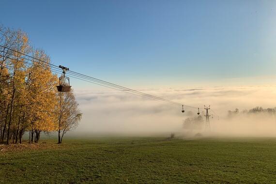 Nákladní lanovka z Černého Dolu do Kunčic nad Labem