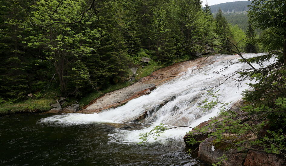 Vodopády na Bílém Labi