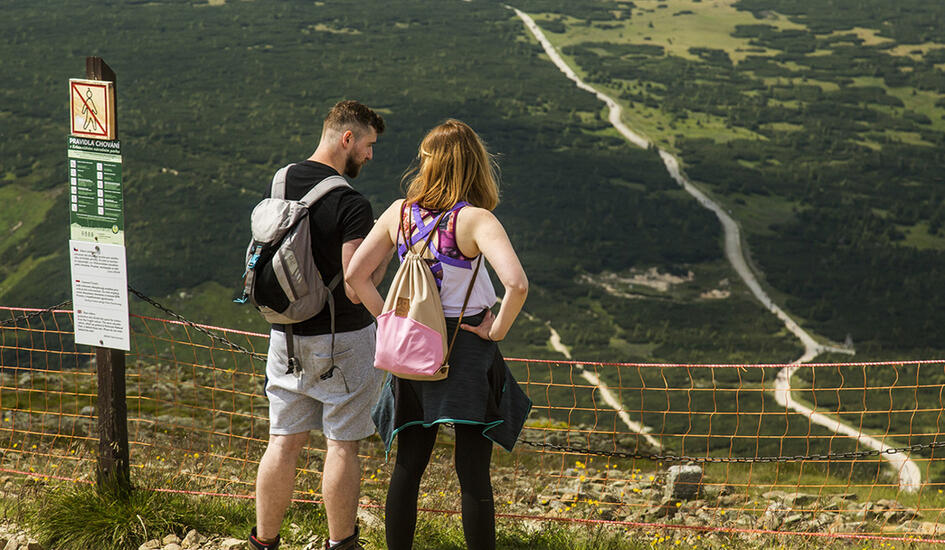 Verhaltensregeln im Nationalpark Riesengebirge (KRNAP)