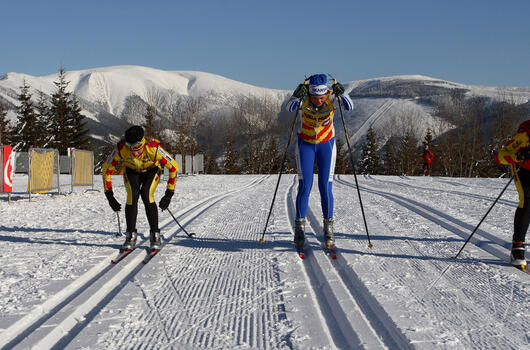Závodní běžecké okruhy Horní Mísečky